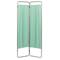 Omnimed 2 Section Economy Privacy Screen with Vinyl Panels, Green 153092-15